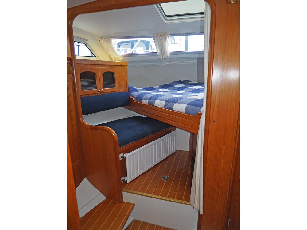 Cabin en avant, H&eacute;bergements